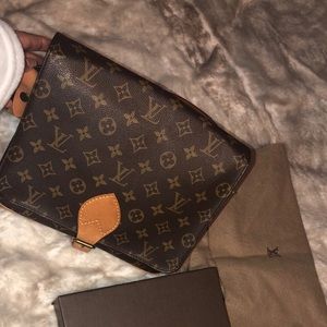 Authentic Louis Vuitton crossbody and wallet.